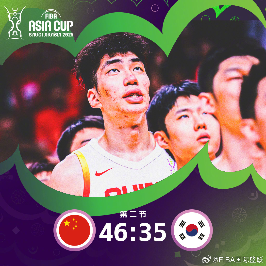 中国男篮力克韩国时隔10年再进亚洲杯四强